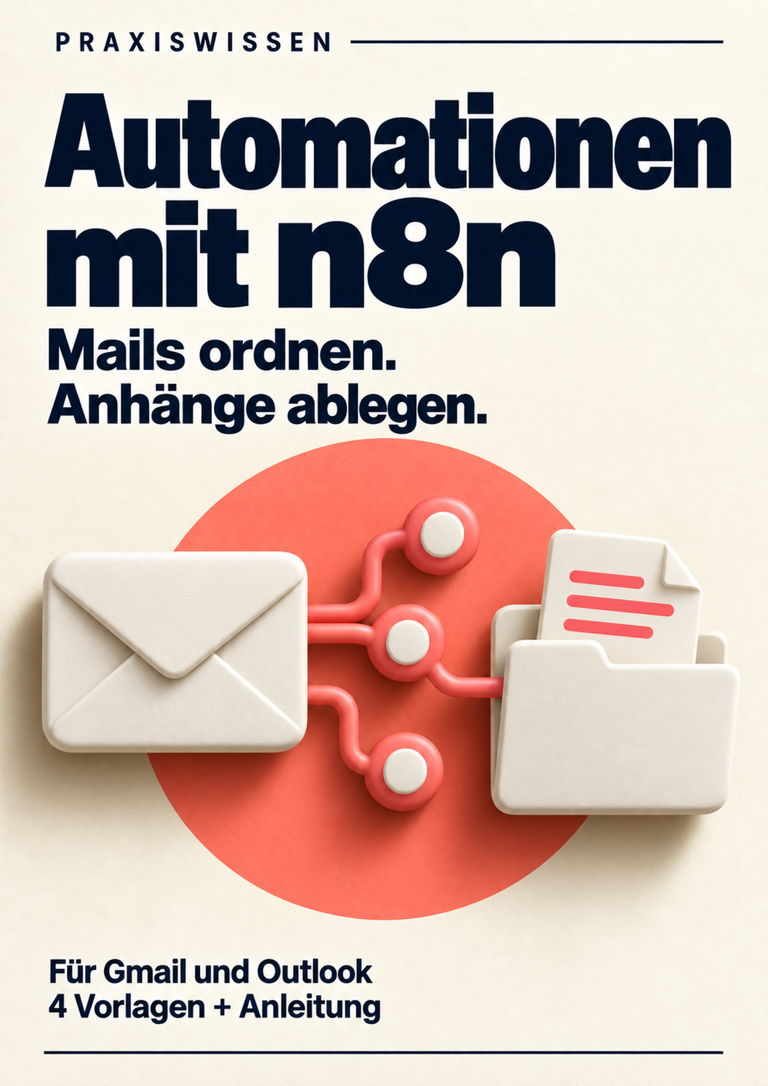 Automationen mit n8n: Mails aufräumen und Anhänge ablegen